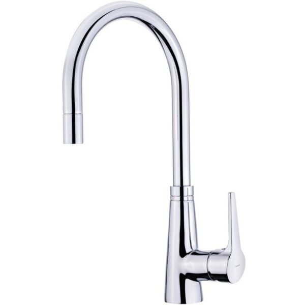 Teka Tap Mixer With High Spout And Pullout Shower Silver Model VTK938 | 1 Year Warranty - Image 2