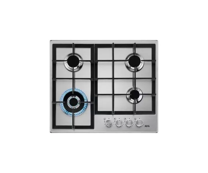 AEG 60Cm 4 Burners Built In Gas Hob Stainless Steel Model C69802GM