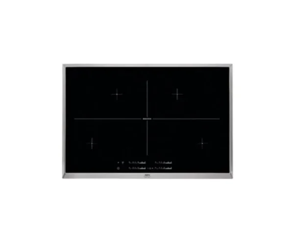 AEG 76Cm 4 Heating Zones Induction Hob Black Model HK854400XB