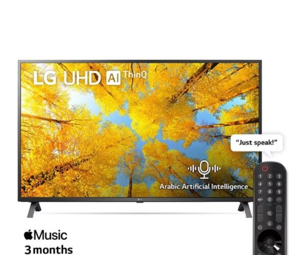 LG 50 Inch LED 4K UHD Smart WebOS TV With ThinQ AI Active HDR (NANO7500 Series) Black Model- 50UQ75006LG