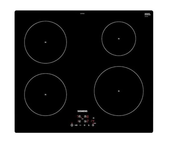 Siemens Built In Induction Hob 60 Cm Black EU611BEB1E