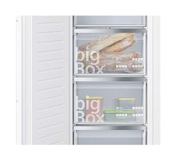 Siemens 211 Liters Built In Freezer Color Silver Model-GI81NAE30M | 1 Year Full 5 Years Compressor Warranty. - Image 2