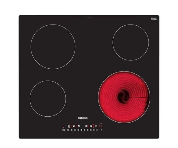 Siemens Built In Electric Hob 60 cm Black ET611FE17Q