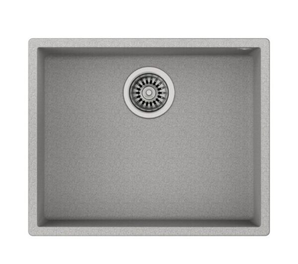 TEKA Undermount Tegranite Sink with One Bowl Model SQUARE50.40TGSG | 1 Year Warranty