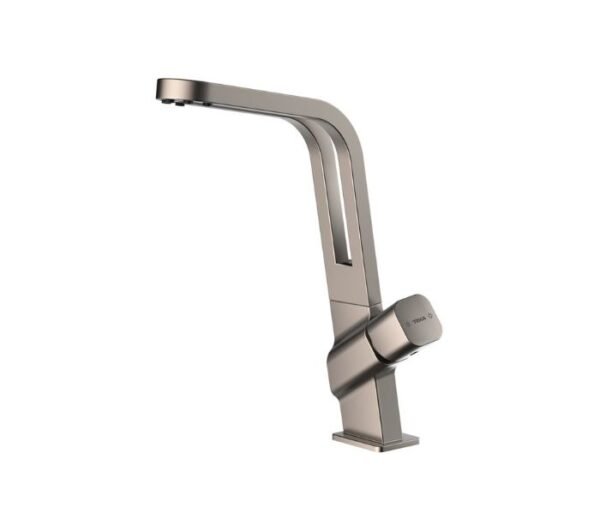 TEKA Single lever Kitchen Tap With Revolutionary Open Spout Concept Model ICO915Titanium | 1 Year Warranty