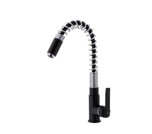 TEKA Semi-Professional Kitchen Tap Mixer With Flexible Spout Black Model IN934N | 1 Year Warranty