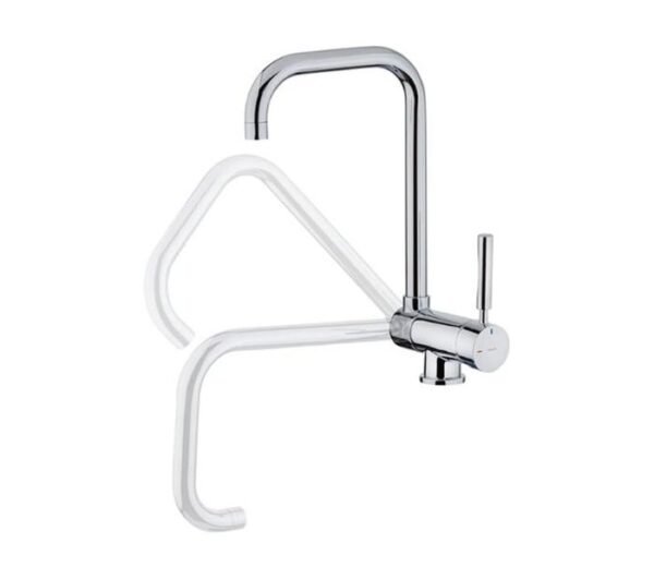 Teka Under Window Sink Mixer with Swivel Spout Chrome Model MTP984 | 1 Year Warranty