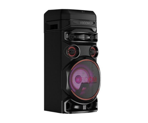 LG Party Speaker Multi Color Lighting Bluetooth Connection XBOOM App Black Model RNC7 - Image 3