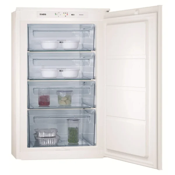 AEG 108 Liters Built In Freezer Single Door White Model AGS58200FO - Image 3