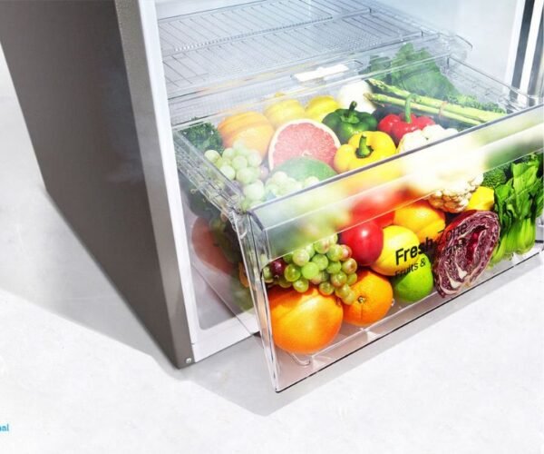 LG 260 Liter Top Mount Refrigerator, Top Freezer, Smart Inverter Compressor, Multi Air flow, Color Platinum Silver Model – GLK272SLBB – International Version. - Image 3