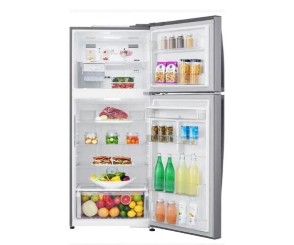 LG 760 Liter Double Door Refrigerator With Dispenser No Frost Inverter Compressor Platinum Silver Model- GR-F882HLHM - Image 4
