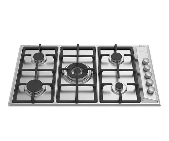 Candy Built In Hob 90 cm 5 Gas Burners Color Silver Model-CHG938WPLXLPG