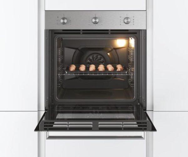 Candy 70 Liter Bulit In Fan Oven 60 Cm Black Model-FCT612X/1-KS - Image 2