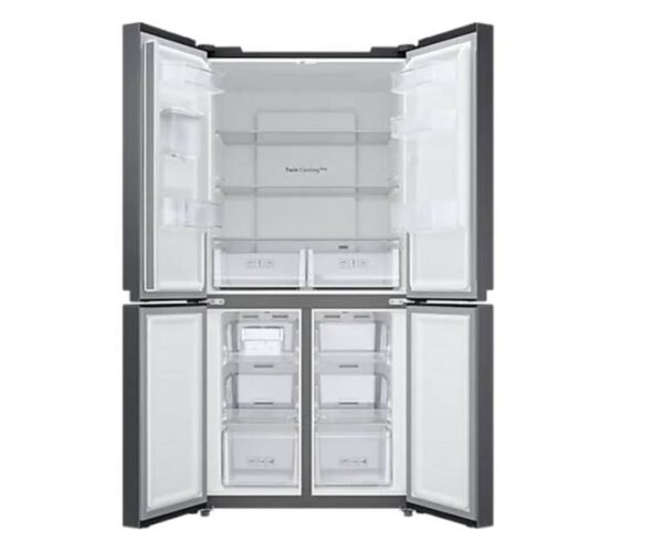 Samsung 466 L French Door Refrigerator With Water Dispenser Black Model-RF48A4010B4 - Image 3