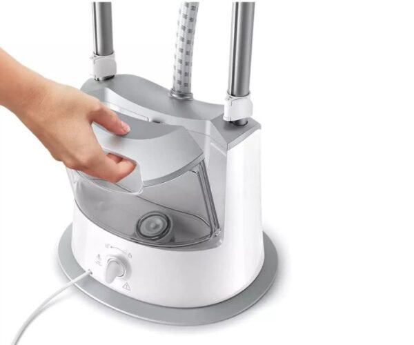 Philips 1.4 L Easy Touch Stand Steamer 1800 W White Model GC487/86 - Image 2