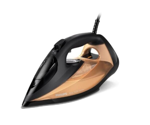 Philips 7000 Series HV Steam Iron 2800W Black/Gold Model-DST7040/86