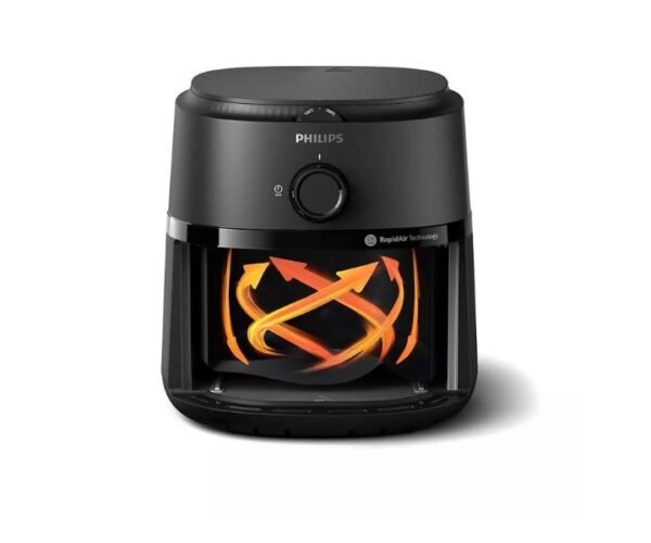 Philips 1000 Series 3.2 L Airfryer Color Black Model-NA110/00 - Image 3