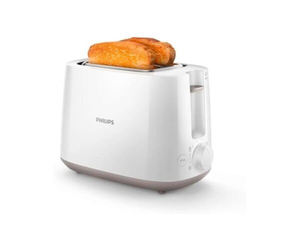 Philips Daily Collection Toaster Color White Model-HD2581/00 - Image 2