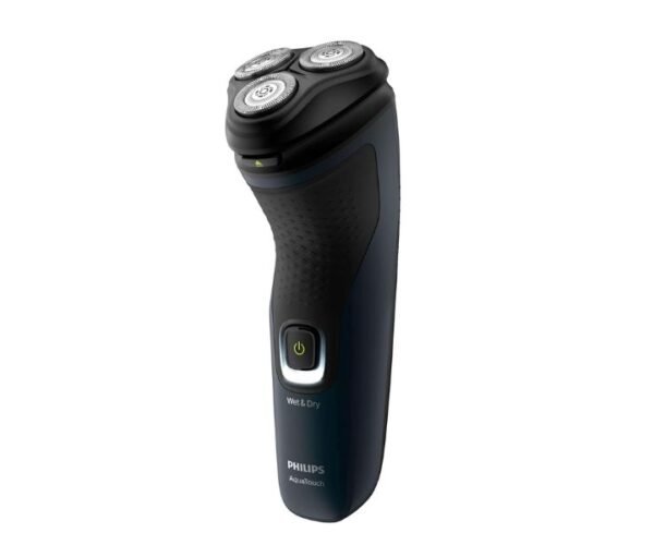 Philips Series 1000 Electric Shaver Wet or Dry Black and Blue Model-S1121/41 - Image 2