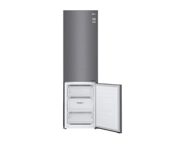 LG 384 Litres Refrigerator With Bottom Freezer Silver Model-GC-B509SLCL - Image 4