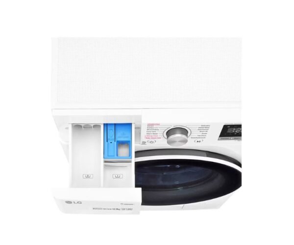 LG 10.5KG Front Load Washing Machine White Model F4V5RYPOW - Image 3