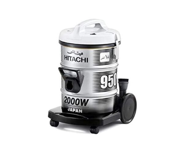 Hitachi 18 Liters Drum Vacuum Cleaner 2000W Tank Dust Capacity Model-CV950