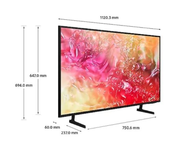 Samsung 50 Inch Crystal UHD 4K Smart TV DU7000 Black (2024) Model-UA50DU7000UXZN - Image 5