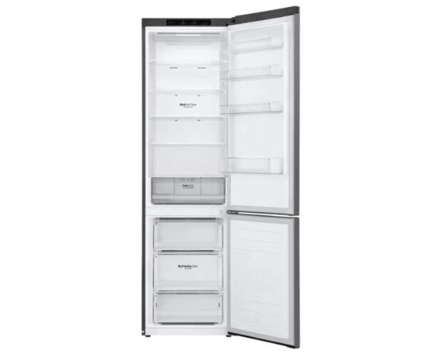 LG 384 Litres Refrigerator With Bottom Freezer Silver Model-GC-B509SLCL - Image 2