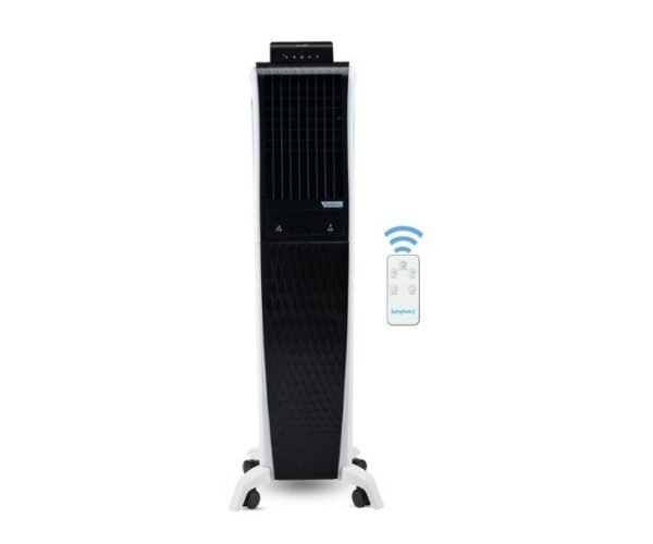 Symphony Residential Portable Tower Air Cooler 55 L Water Tank Color Black/White Model-DIET 3D-55i