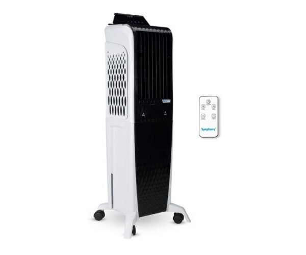 Symphony Residential Portable Tower Air Cooler 40 L Water Tank Color Black/White Model-DIET 3D-40i