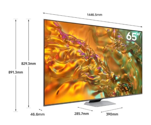 Samsung 65 Inch QLED 4K TV with NQ4 AI Gen2 Processor Q80D (2024) Model-QA65Q80DAUXZN - Image 4