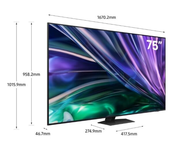 Samsung 75-Inch Neo QLED 4K Smart TV QN85D Tizen OS Smart Black (2024) Model-QA75QN85DBUXZN - Image 5