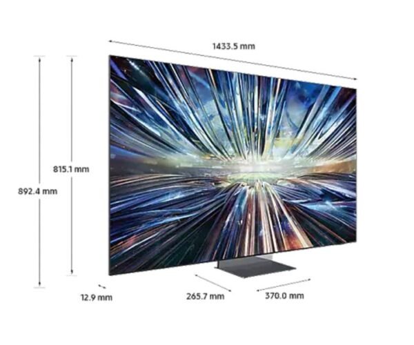 Samsung 65-Inch Neo QLED 8K Smart TV NQ8 AI Gen3 Processor QN900D Tizen OS Smart Black (2024) Model-QA65QN900DUXZN - Image 4