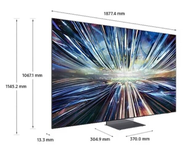 Samsung 85-Inch Neo QLED 8K Smart TV NQ8 AI Gen3 Processor QN900D Tizen OS Smart Black (2024) Model - QA85QN900DUXZN - Image 4