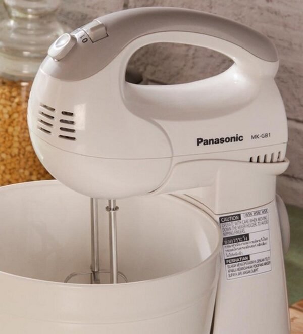Panasonic 3-Litre 200-Watt Stand Mixer White Model - MK-GB1 - 1 Year Warranty - Image 2