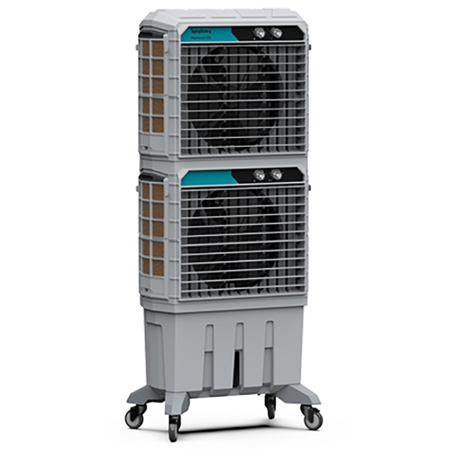 Symphony 125 Litres Desert Air Cooler Commercial Cooler Double Decker Color Grey Model-MOVICOOL DD125 | 1 Year Brand Warranty. - Image 3