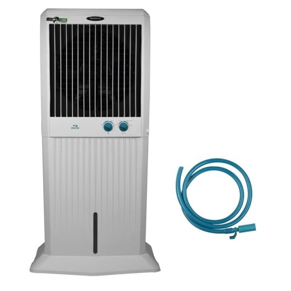 Symphony 95L Tower Air Cooler Low Power Consumption Touch panel White Model - STORM C 100XLi - 1 Year Warranty