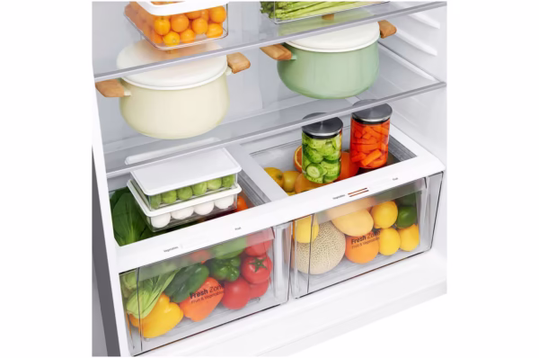 LG 592 Liter Top Mount Refrigerator, Water Dispenser, Inverter Linear Compressor, Smart ThinQ™, Color Silver Model – GR-F872HLHU – International Version. - Image 3