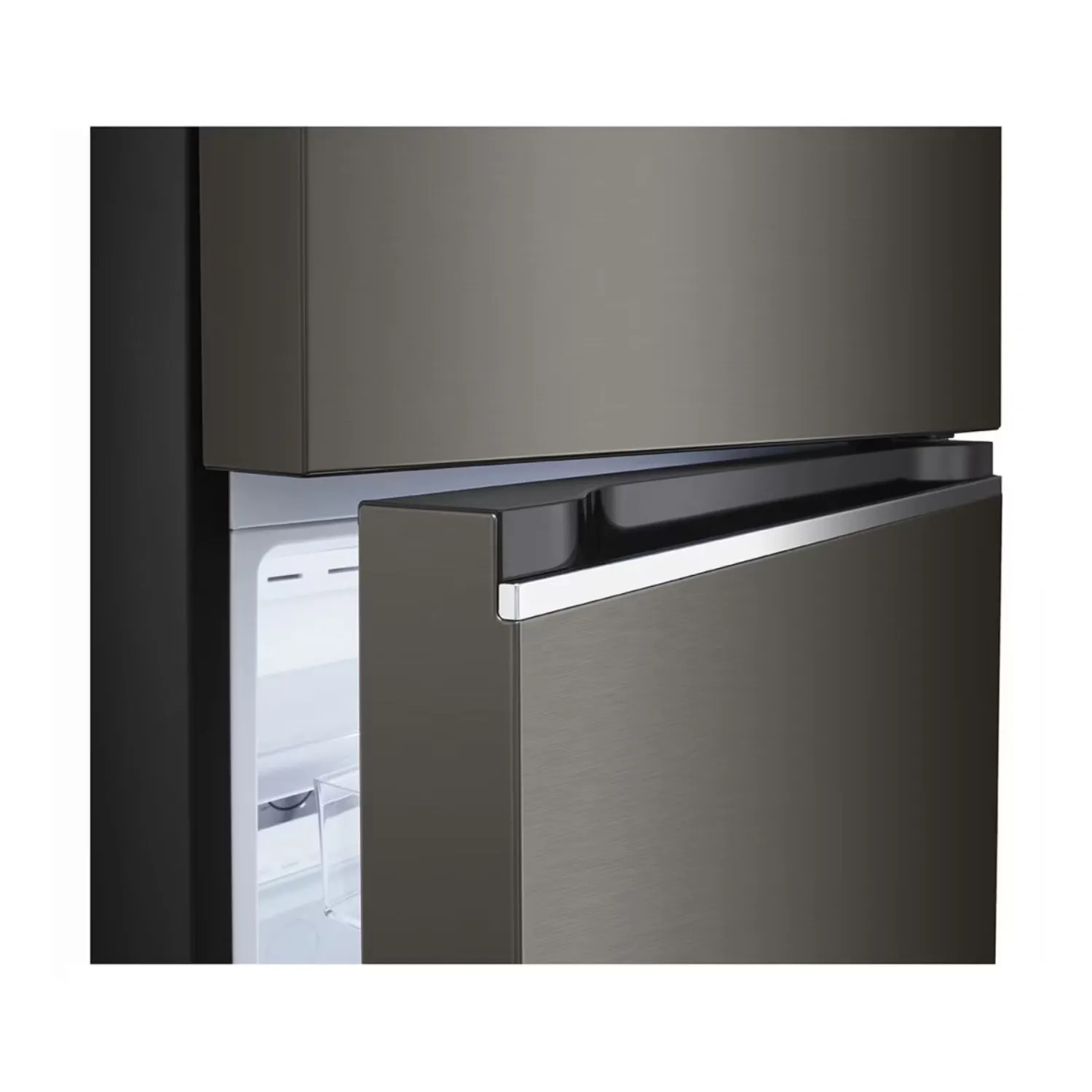 LG 395 Liter Top Mount Refrigerator, Double Door, Inverter Compressor, Linear Cooling, Color Black Model – GL-B492PXGB - Image 3
