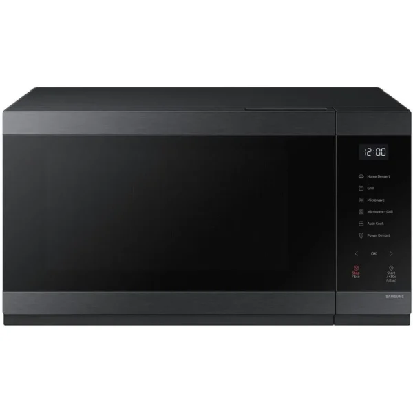 Samsung 40L Microwave Oven With Grill ,Touch Control , Recessed Handle Design ,Sheath Heater, Black Model – MG40DG5525AGSG – 1 Year Warranty