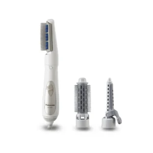 Panasonic 650W Hair Styler New Tension Blow Brush, Roller Brush, Air Iron 59 dB At Dry mode White Model – EH-KA31-W615 – 1 Year Warranty