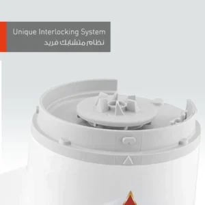Panasonic Super Mixer Grinder, 350 Watts, 1 Mixer Grinder, 2 Jars Blender And Chutney Jar Color White Model – MX-AC210SWNA – 1 Year Warranty