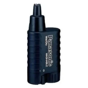 Panasonic Nose Trimmer Battery Use Pocket Size Cordless Trimmer Washable Head Rotary Motion Black, Model – ER115KP201 – 1 Year Warranty