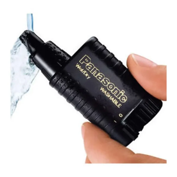 Panasonic Nose Trimmer Battery Use Pocket Size Cordless Trimmer Washable Head Rotary Motion Black, Model – ER115KP201 – 1 Year Warranty - Image 2