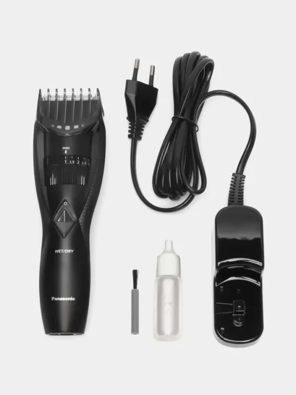 Panasonic Wet and Dry Trimmer with 20 Cutting Lengths, Standard UK 3pin Plug Black Model – ER-GB37-K451 – 1 Year Warranty - Image 2