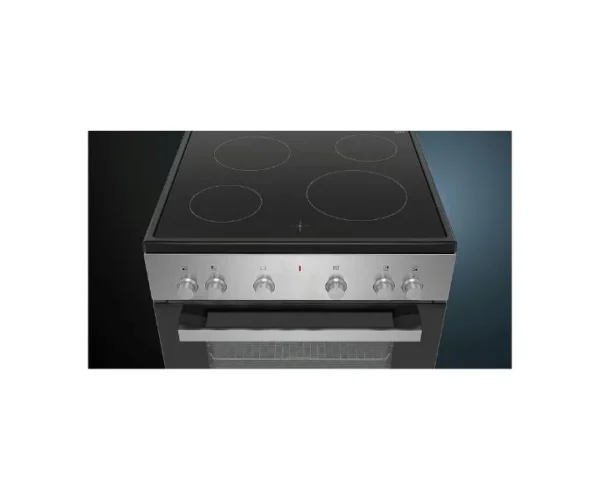 Siemens Ceramic Cooker, IQ700, 4 Cooking Zones, 8 Cooking Functions, Stainless Steel, Color Silver Model – HK9K9V850M – 1 Year Warranty. - Image 2