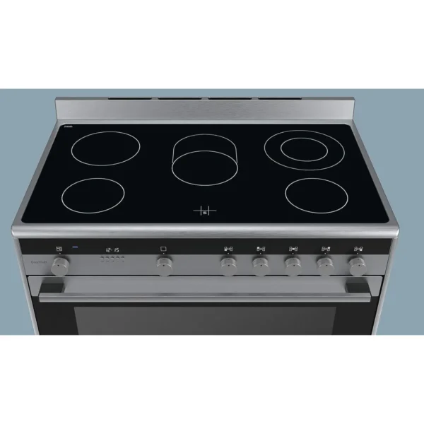 Siemens 90 cm Gas Cooker, Freestanding, 5 Gas Burners, Color Silver/Black Model – HQ738357M – 1 Year Warranty. - Image 2