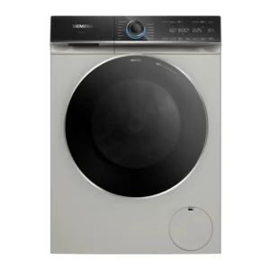 Siemens 10 KG Front Load Washing Machine, Fully Automatic, IQ700, 1600 RPM, Color Inox Silver Model – WG56B20XGC – 1 Year Warranty.