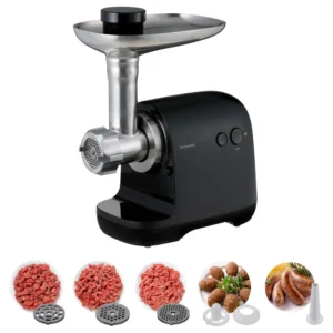 Panasonic Meat Grinder, 1700W, 5 Attachments, Color Black Model – MK-GX1710KTN – 1 Year Brand Warranty.