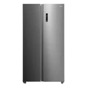 Midea 710 Liter Side By Side Refrigerator, Double Door, Inverter Compressor, Color Grey Model – MDRS710FIE46AED – 1 Year Full 5 Years Compressor Warranty.
